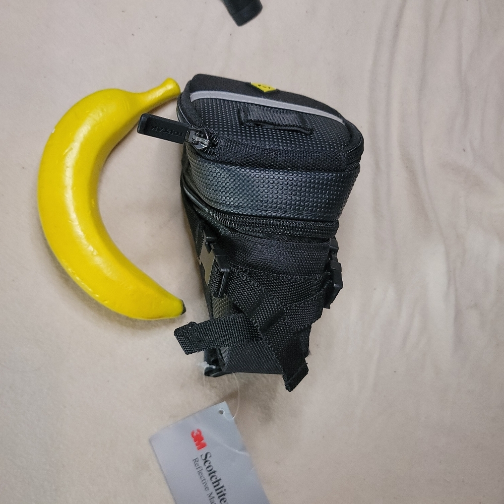 Topeak Aero Wedge Bike Seat Bag Small w/ 3M Reflective Trim New